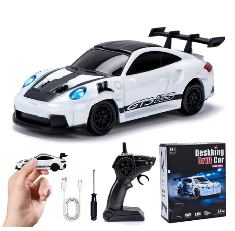 Turbo Drift GT black chrome RC drift car